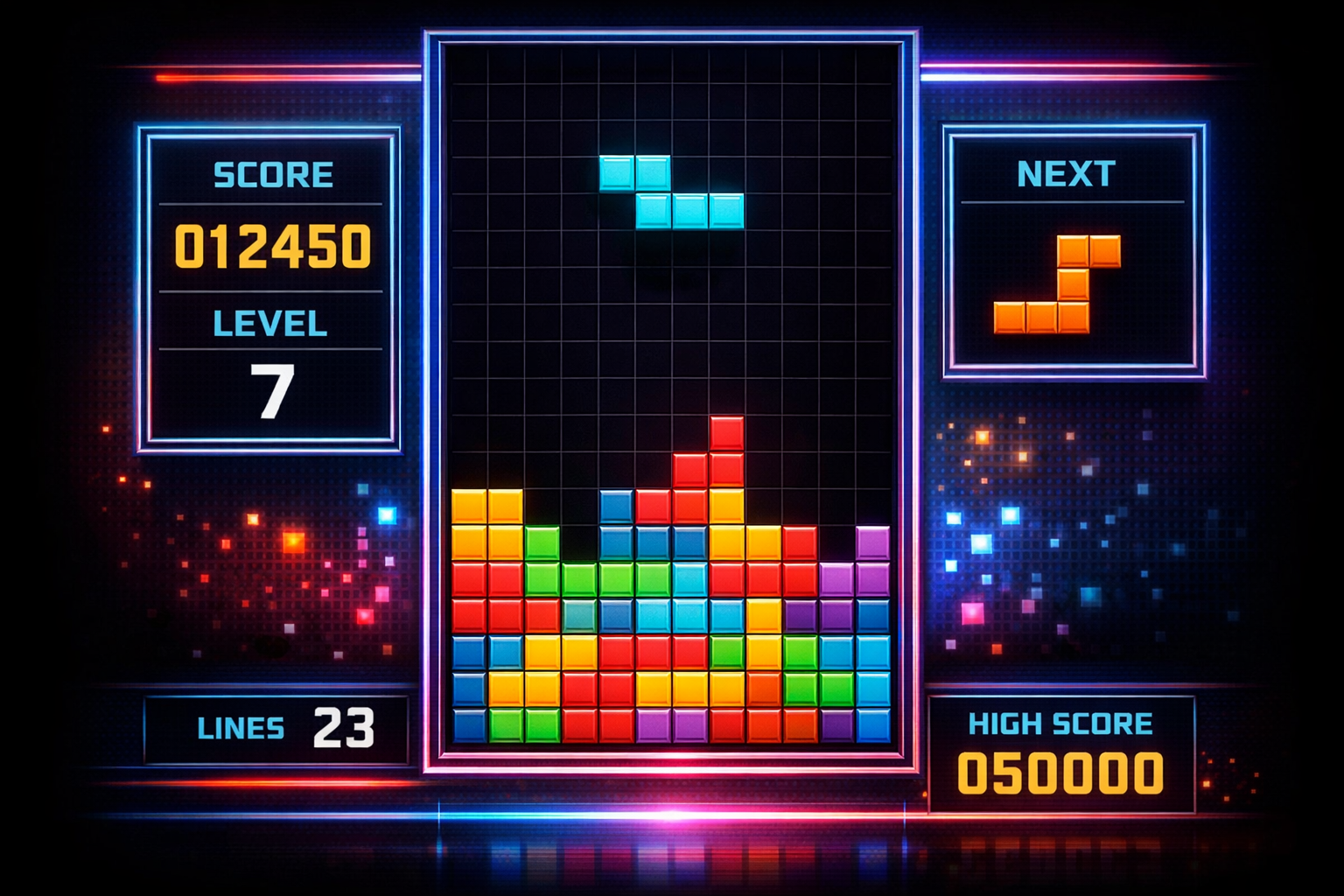 테트리스 미리보기